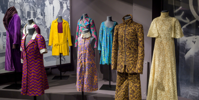 An image of the Church Street Display in The Biba Story: 1964-1975 Exhibition